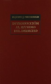 portada Introduccion al Estudio del Derecho / 20 ed