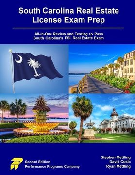 portada South Carolina Real Estate License Exam Prep: All-in-One Review and Testing to Pass South Carolina's PSI Real Estate Exam (en Inglés)