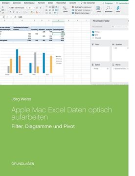 portada Apple mac Excel Daten Optisch Aufarbeiten: Filter, Diagramme und Pivot (en Alemán)