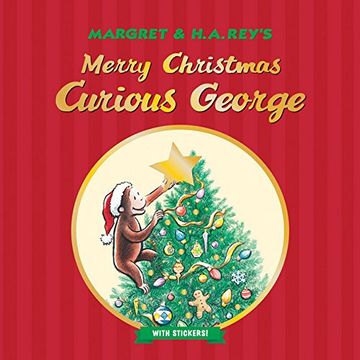 portada Merry Christmas, Curious George (with stickers)