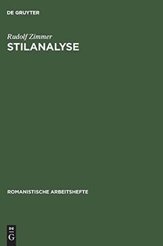 portada Stilanalyse (in German)