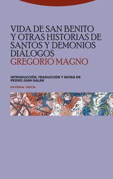 portada Vida san Benito Otras Historias Santos y Demonios Dialogos (in Spanish)