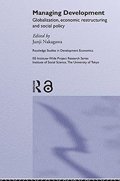 portada Managing Development (Routledge Studies in Development Economics) (en Inglés)