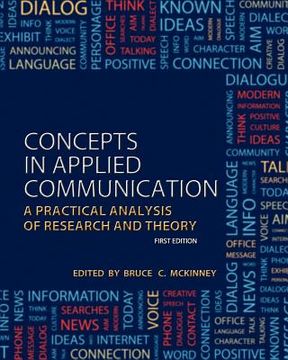 portada concepts in applied communication: a practical analysis of research and theory