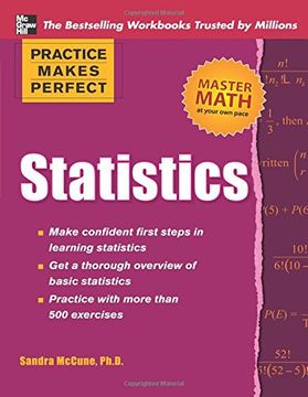 portada Practice Makes Perfect Statistics (en Inglés)