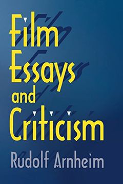 portada Film Essays and Criticism (Wisconsin Studies in Film) (in English)