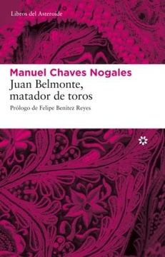 portada Juan Belmonte, Matador de Toros (in Spanish)