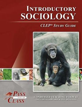 portada Introductory Sociology CLEP Test Study Guide (en Inglés)