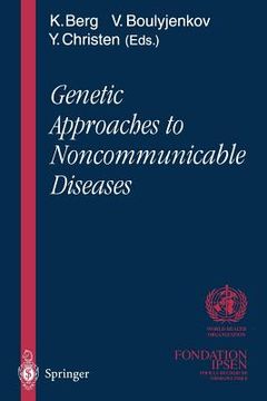 portada genetic approaches to noncommunicable diseases (en Inglés)