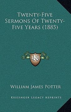 portada twenty-five sermons of twenty-five years (1885)