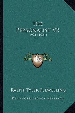 portada the personalist v2: 1921 (1921) (en Inglés)