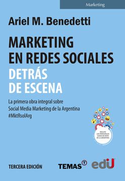 portada Marketing en redes sociales: detrás de escena 3ª. Edición (in Spanish)