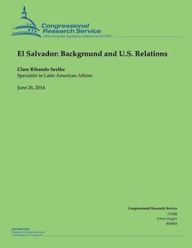 portada El Salvador: Background and U.S. Relations (en Inglés)
