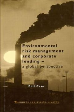 portada Environmental Risk Management and Corporate Lending: A Global Perspective
