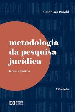 portada Metodologia da pesquisa jurídica: teoria e prática (en Portugués)