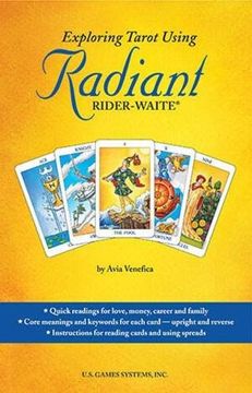 portada Exploring Tarot Using Radiant Rider-Waite Tarot (en Inglés)