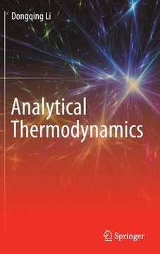 portada Analytical Thermodynamics (in English)