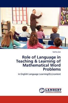 portada role of language in teaching & learning of mathematical word problems (en Inglés)
