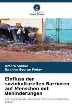 portada Einfluss der soziokulturellen Barrieren auf Menschen mit Behinderungen (in German)