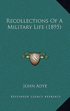 portada recollections of a military life (1895) (en Inglés)