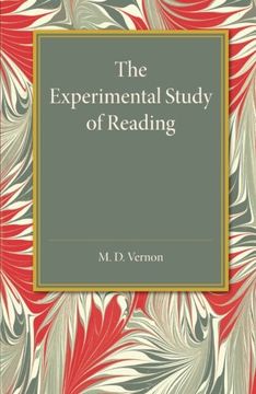 portada The Experimental Study of Reading (en Inglés)