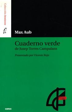 portada Cuaderno Verde de Jusep Torres Campalans (in Spanish)