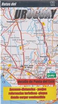 portada Mapa de Rutas y Caminos del Uruguay