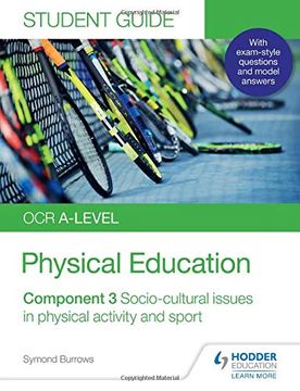 portada Ocr A-Level Physical Education Student Guide 3: Socio-Cultural Issues in Physical Activity and Sport (Ocr a Level Student Guide 3) 