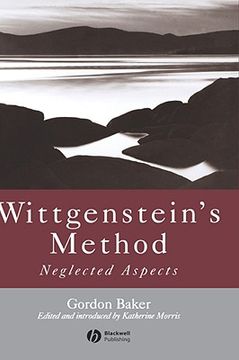 portada wittgenstein's method: neglected aspects (en Inglés)