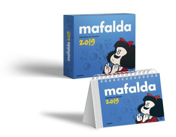 portada Calendario 2019 Mafalda de Coleccion Azul