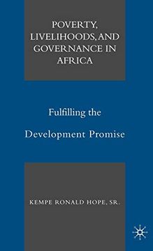 portada Poverty, Livelihoods, and Governance in Africa: Fulfilling the Development Promise 
