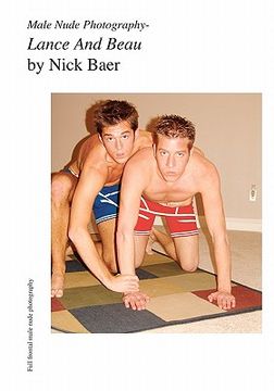 portada male nude photography- lance and beau (in English)
