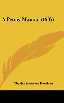portada a peony manual (1907) (in English)