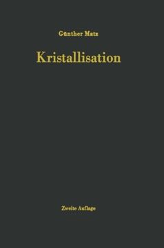 portada Kristallisation: Grundlagen und Technik (German Edition)