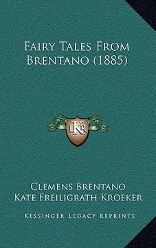 portada fairy tales from brentano (1885) (en Inglés)