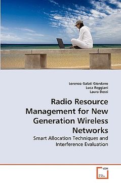 portada radio resource management for new generation wireless networks (en Inglés)