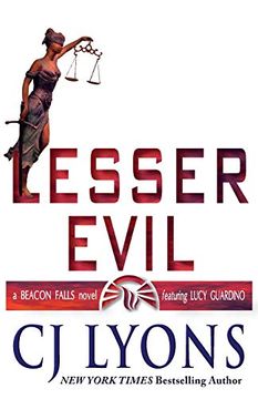 portada Lesser Evil: A Beacon Falls Cold Case Mystery (12) (Lucy Guardino Thrillers) (in English)