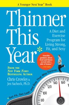 portada Thinner This Year: A Younger Next Year Book (in English)