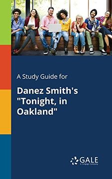 portada A Study Guide for Danez Smith's "Tonight, in Oakland" 