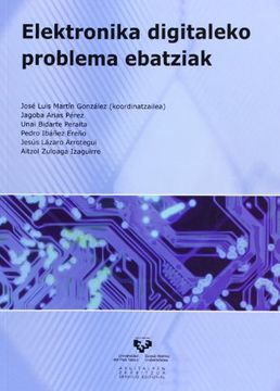 portada Elektronika digitaleko problema ebatziak (Vicerrectorado de Euskara)