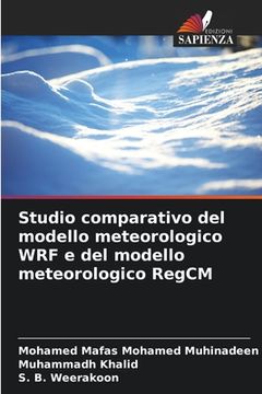 portada Studio comparativo del modello meteorologico WRF e del modello meteorologico RegCM (en Italiano)