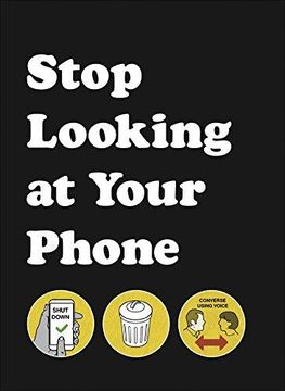 portada Stop Looking at Your Phone: A Helpful Guide (en Inglés)