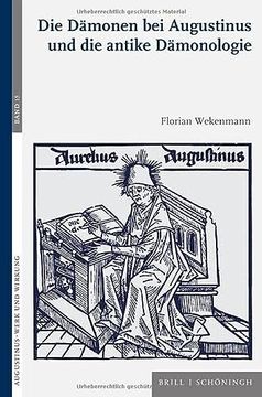 portada Die Damonen Bei Augustinus Und Die Antike Damonologie (en Alemán)