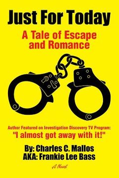 portada Just for Today: A Tale of Escape and Romance (en Inglés)