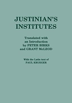 portada Justinian's "Institutes" (en Inglés)