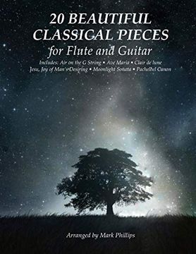 portada 20 Beautiful Classical Pieces for Flute and Guitar (en Inglés)