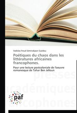 portada Poétiques du chaos dans les littératures africaines francophones.