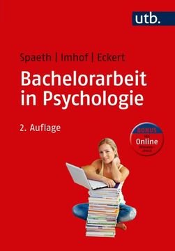 portada Bachelorarbeit in Psychologie (en Alemán)