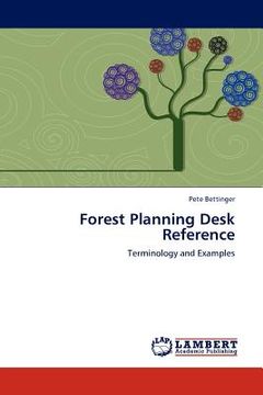 portada forest planning desk reference (en Inglés)