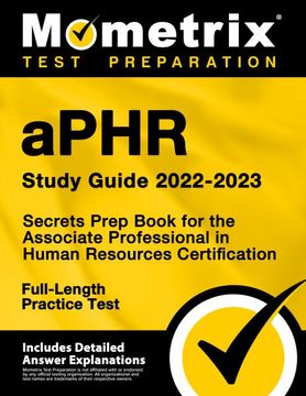 portada Aphr Study Guide 2022-2023: Secrets Prep Book for the Associate Professional in Human Resources Certification, Full-Length Practice Test (en Inglés)